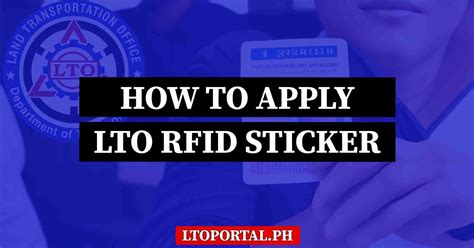 lto rfid sticker penalty|lto rfid sticker requirements.